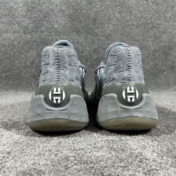Adidas Harden Vol 4 EH2412 Mens Size 11.5 Gray White Basketball Shoes Used main image 13